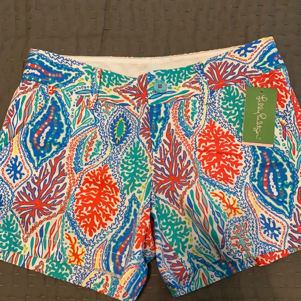 NWT Lilly Pulitzer Callahan shorts size 4